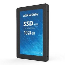 [HS-SSD-E100/1024G] HIKVISION - SSD 1024 Go 2,5&quot; - 3D TLC - R-W speed(MB-s): 560-500 - TBW: 480TB - Working Temperature: 0~ 70 °C