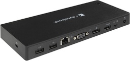 [PA5356E-1PRP] Station d'accueil pour portable DYNABOOK OPTIONS Dynabook USB-C dock  - VGA, HDMI, DP - GigE - 100 Watt