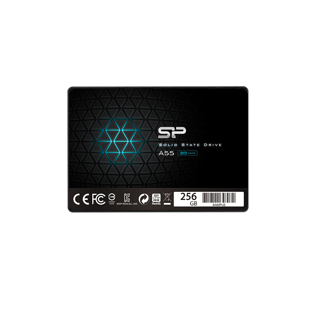 SILICON POWER 2.5&quot; SATA SSD, A55, 256 Gb, TLC, std