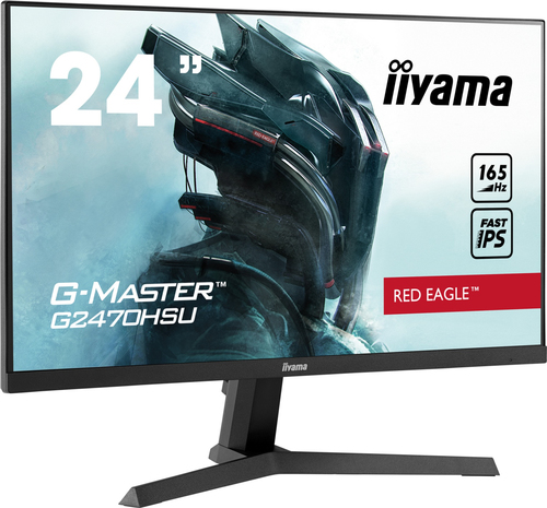 Ecran PC Iiyama G2470HSU-B1 - 24&quot; IPS/0.8ms/FHD/HDMI/DP/HP/165Hz