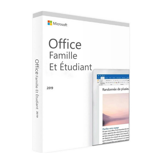 MICROSOFT Office Home and Student 2019 French Fr