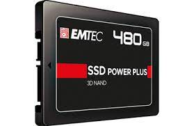 EMTEC X150 Power Plus 3D NAND - Disque SSD - 480 Go - interne - 2.5&quot; - SATA 6Gb/s