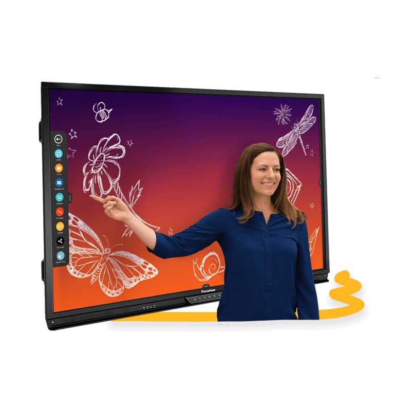 ProMethean Active Panel Nickel NI Series 86″  Displayart Vellum multitouch writing technology LED 400 cd / m² Resolution 4K / Ultra-HD Contrast 4000: 1 Min. operating noise (dB (A)) 0 Format screen diagonal 86 “