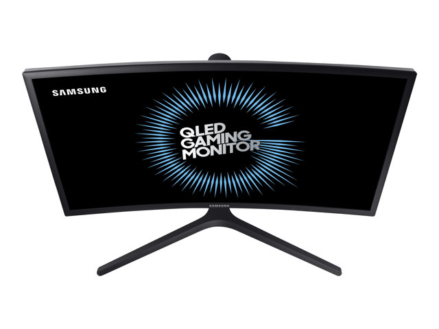 Samsung C24FG73  Ecran LED - 23.5&quot; - Full HD (1080p) 1920 x 1080 à 144 Hz - VA: 350 cd/m², 3000:1, 1 ms, Interface: 2x HDMI; DisplayPort, Noir bleu foncé mat
