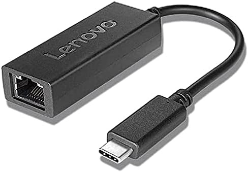 Lenovo USB-C vers Ethernet  1x USB-C, 1 x 1000Base-T - RJ-45