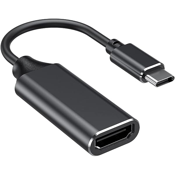 Lenovo USB-C vers HDMI 2.0b : 1x USB-C, 1x HDMI, Jusqu`à 4K @60 Hz 