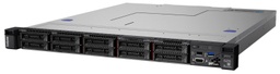 [7Y51A07KEA] Lenovo Serveur Rack 1U: SR250 Xeon E-2224 (4C 3.4GHz 8MB Cache/71W), 1x16GB, OB, 2.5&quot; HS (8), SW RAID, HS 450W, XCC Standard, Rails, 3Yrs Warranty