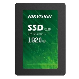 [HS-SSD-C100/1920G] HIKVISION - SSD 1920 Gb 2,5&quot; - 3D TLC - R-W speed(MB-s): 550-470 - TBW: 640TB - Working Temperature: 0~ 70 °C