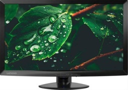 [65E2KAC1EU-02] Lenovo D24-10 LED display 23.6Inch Full HD Flat Black  HDMI, VGA - new openbox